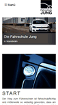 Mobile Screenshot of fahrschulejung.de